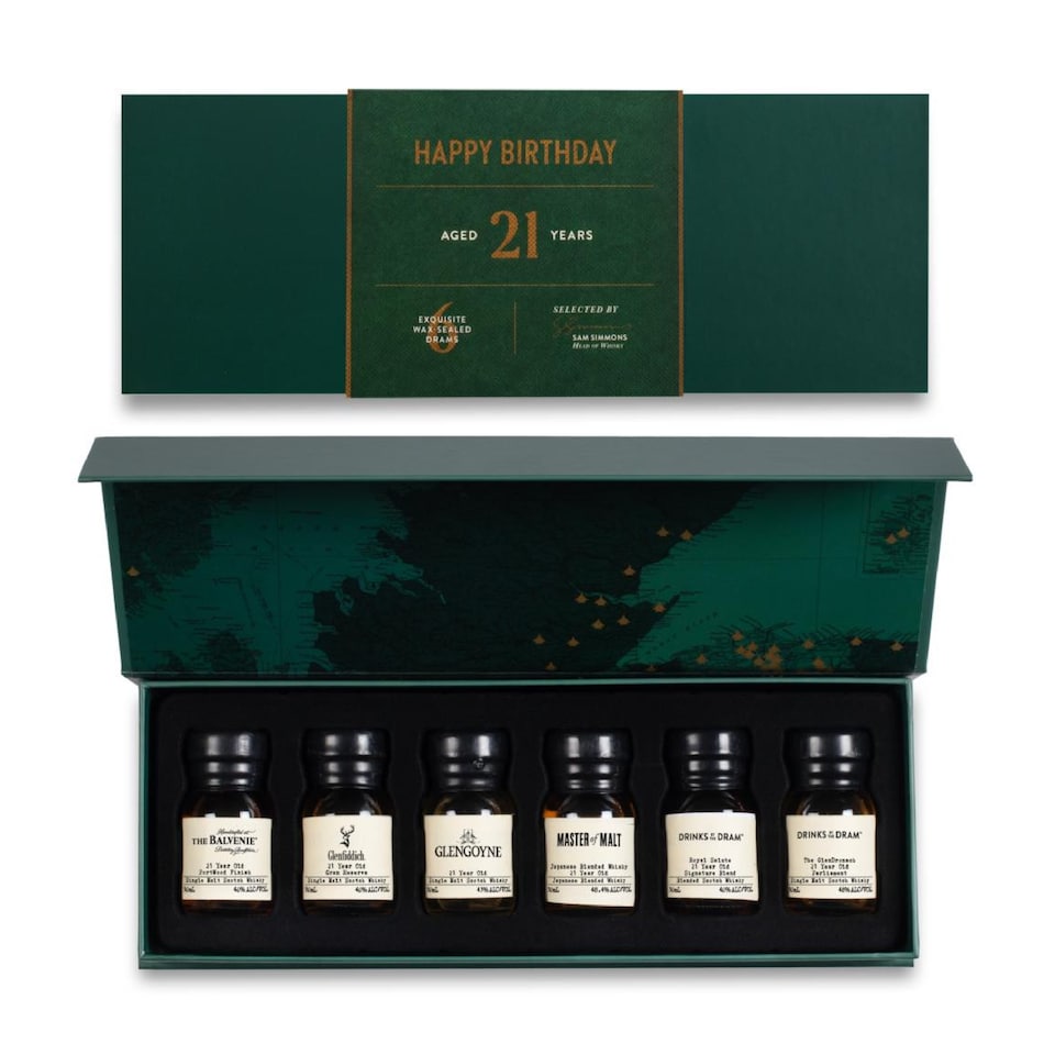 image 1 of 21 Year Old Whisky Tasting Set | Clear