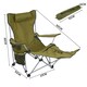 image 5 of Living and Home Foldable Camping Chair - Olive Green 165cm Green | Standard