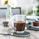 image 5 of LAV Vega Glass Coffee Mugs - 300ml - Clear - Pack of 6 | Clear | Transparent | 6