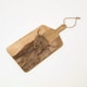 image 1 of Homescapes Wooden Cutting Board Cow Charcuterie Cheese Board
