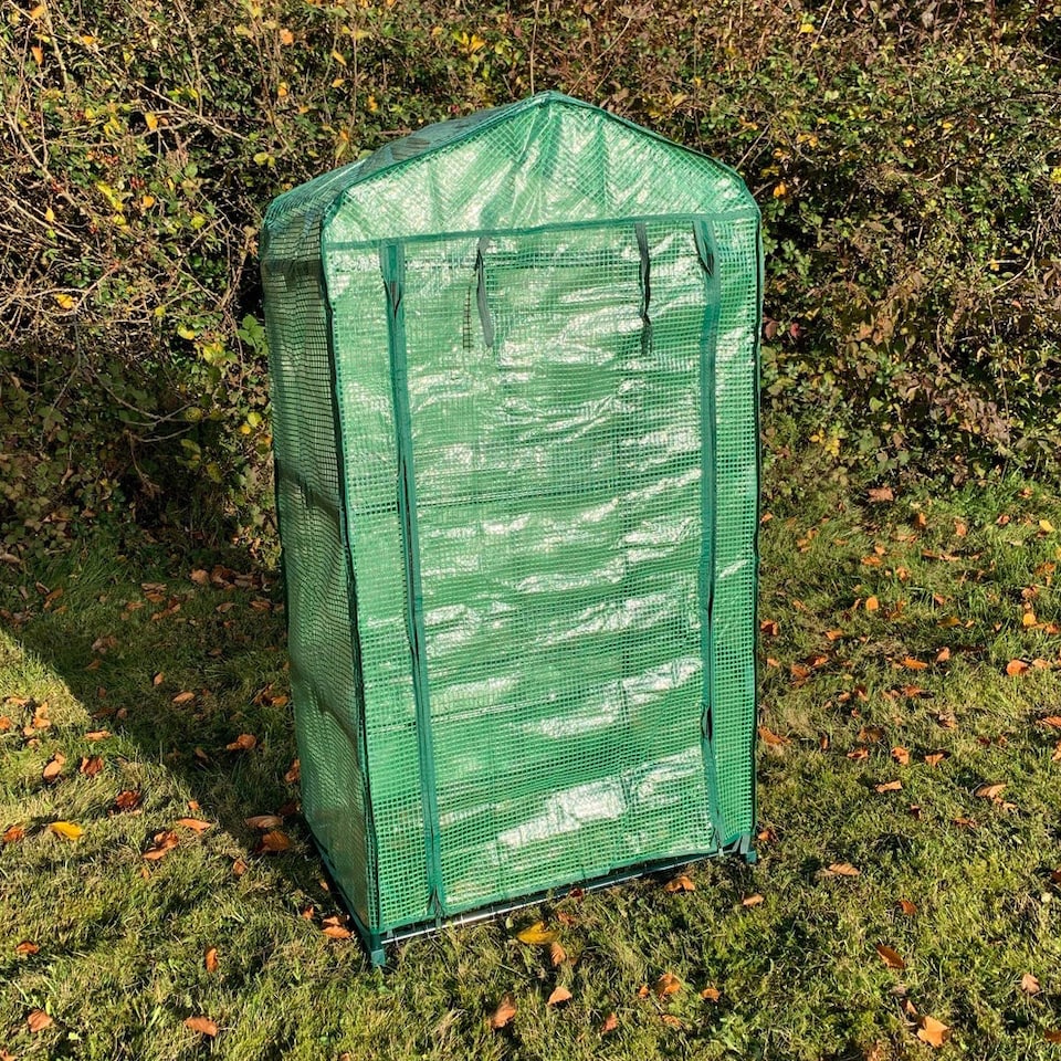 image 1 of Reinforced Replacement Cover for 3 Tier Mini Greenhouse