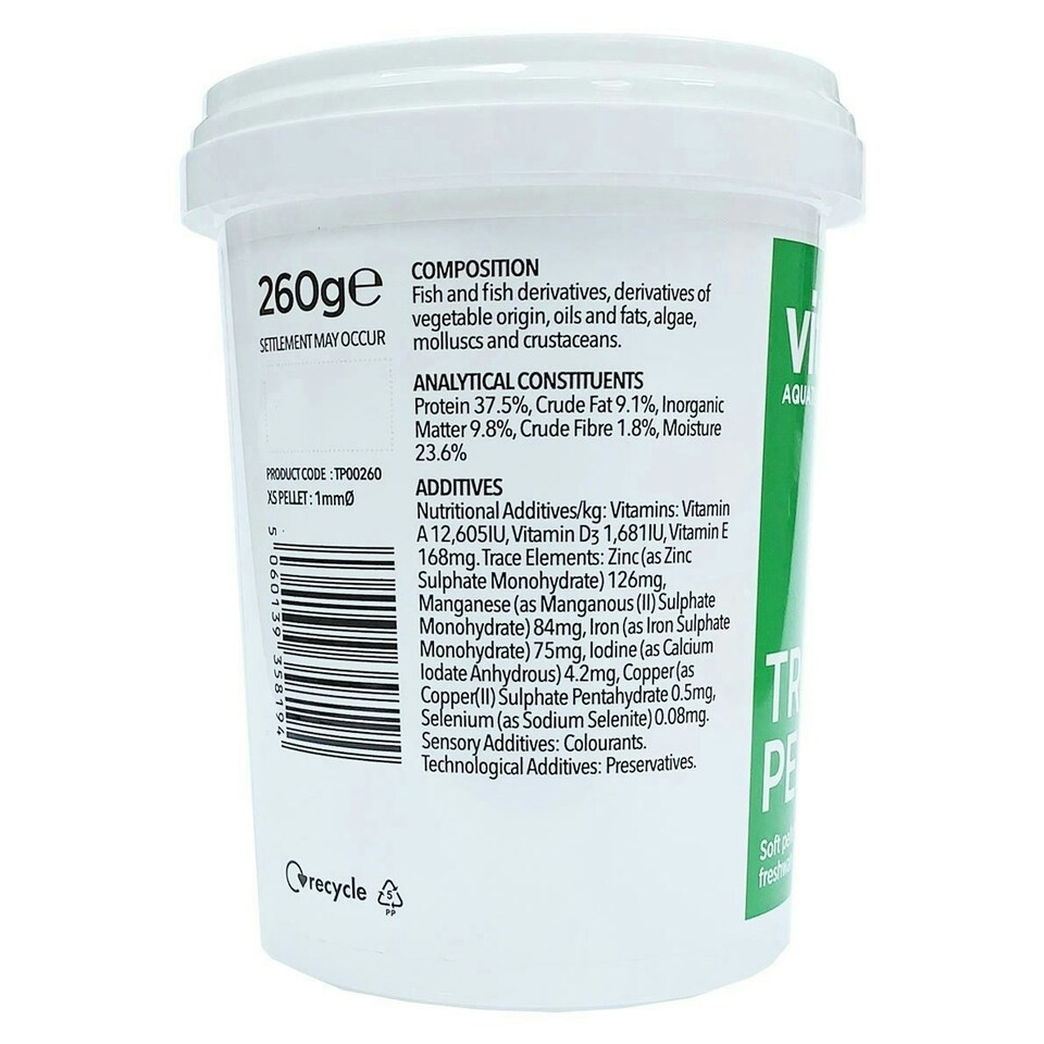 image 1 of Vitalis Tropical Pellets XS N/A