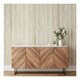 image 3 of World of Wallpaper Vertical Marble Wallpaper - Natural/Gold - 10m x 53cm Cream