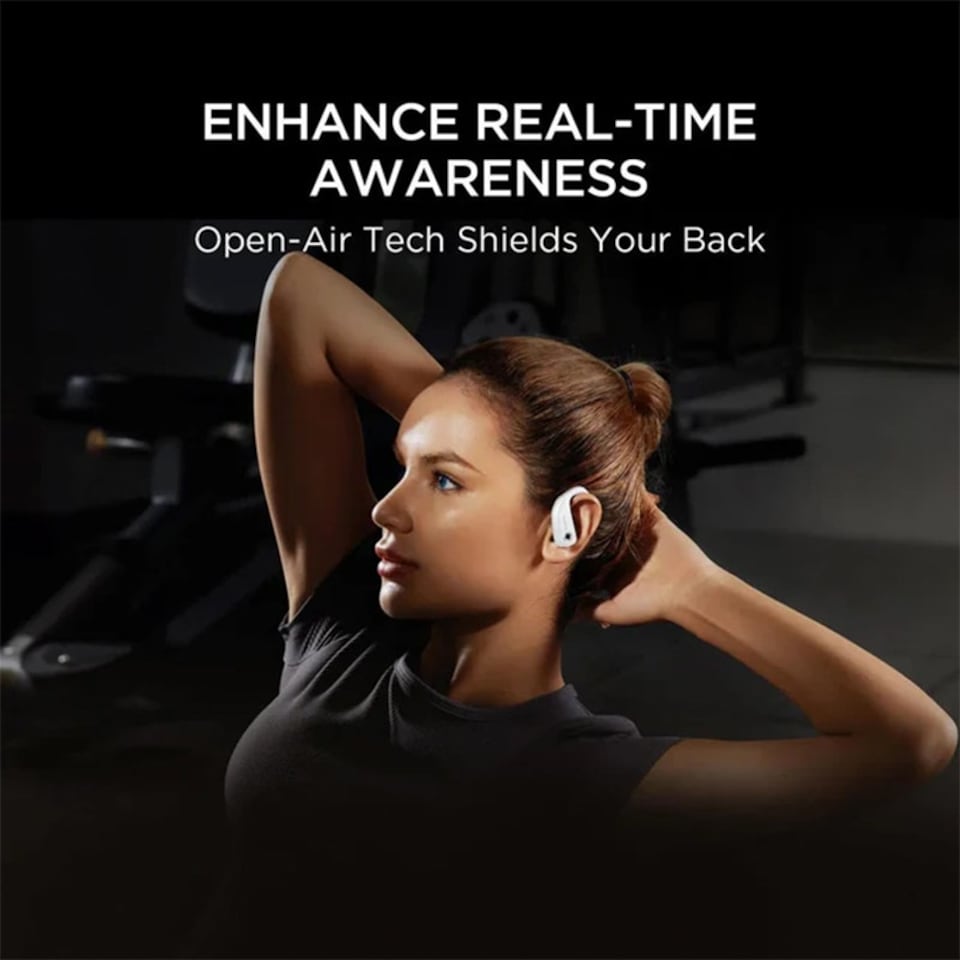image 1 of 1MORE FIT S50 Open True Wireless Sports Earbuds - Silver