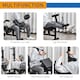 image 5 of HOMCOM Multi-Exercise Full-Body Weight Bench with Bench Press & Leg Extension
