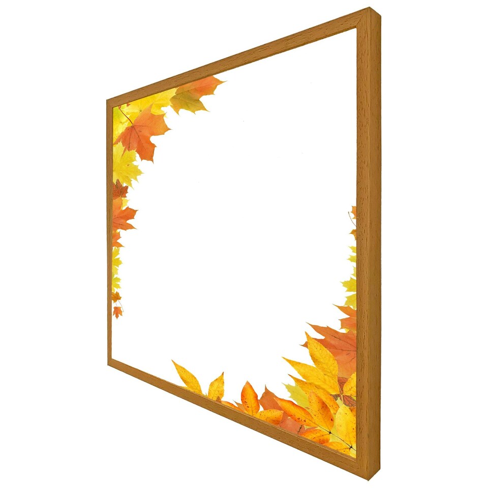 image 1 of Yellow autumn border (Picture Frame) Brown | XS