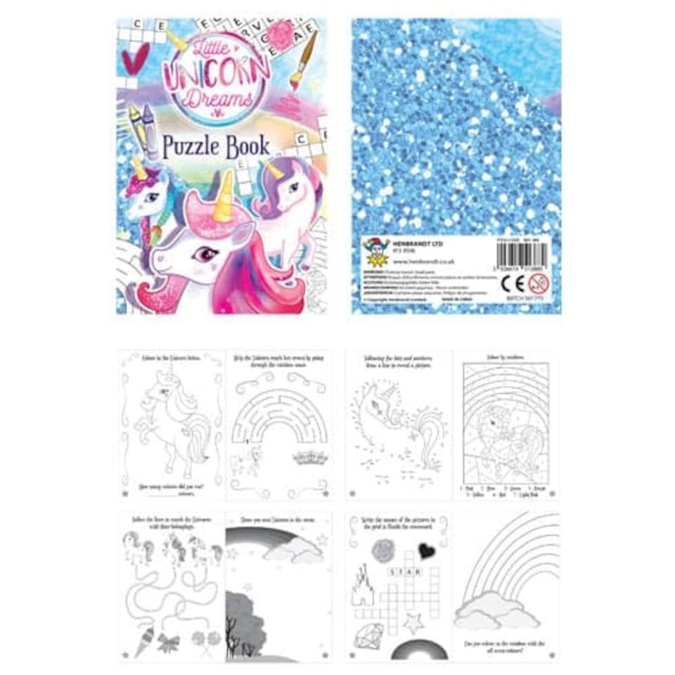 Unicorn Puzzle Book