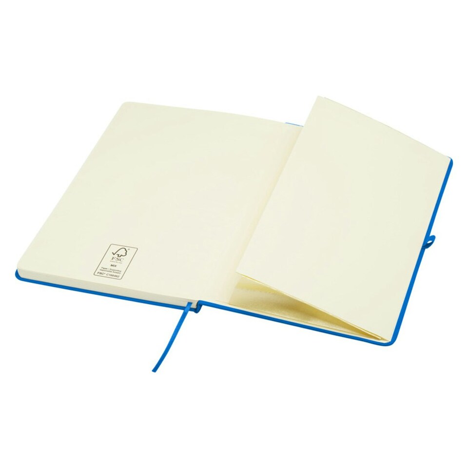 image 1 of Spectrum Plus Hard Cover A5 Notebook - Light Blue - One Size