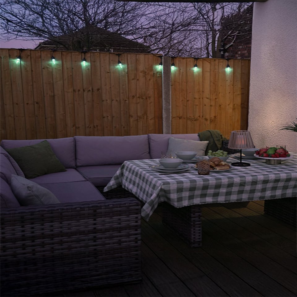 image 1 of ValueLights SMART 15 Connectable RGBIC Festoon Lights