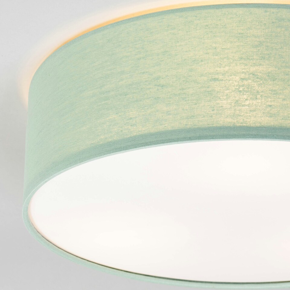 image 1 of BHS Glow Kid's 3 Light Ceiling Light | Green | Mint | 1