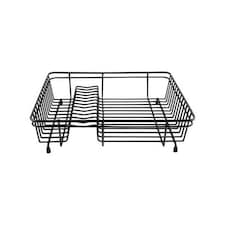 Apollo Small Black Wire Dish Drainer Black