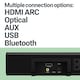 image 10 of Majority K2 Black 150W Soundbar and Subwoofer