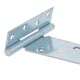 image 4 of 18in / 450mm Heavy Duty T Tee Hinges For Shed + Garden Gates Zinc Plated 10pc