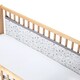 image 1 of Airwrap™ 2 Sided Cot Liner - Bumper Alternative, Starry Night Grey