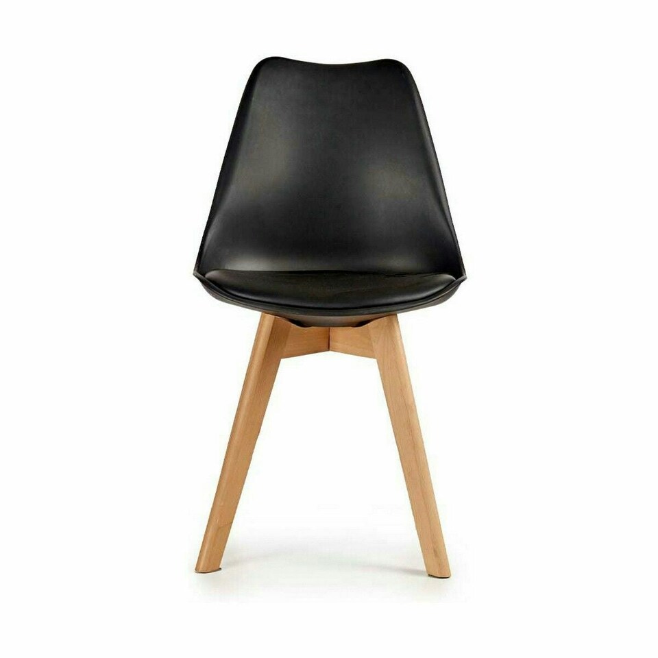 image 1 of Dining Chair Brown Black 42 x 80 x 50 cm (4 Units) Brown
