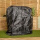 image 3 of Samuel Alexander Heavy Duty Waterproof Anti UV Windproof Outdoor Protective Garden BBQ Cover Black