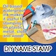 image 5 of DIY Rubber Name Stamp Kit