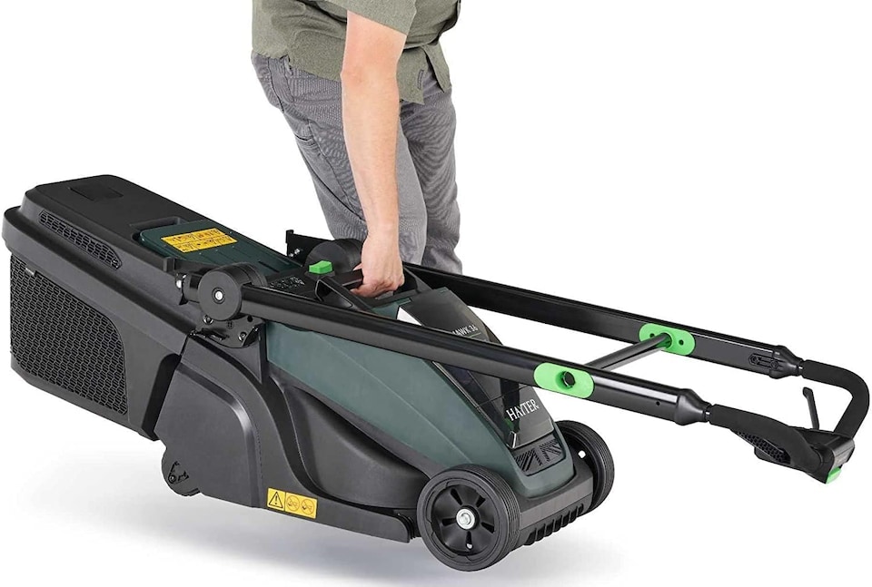 image 1 of Hayter Hawk 36 Cordless Lawnmower 60V 36cm Includes 2.5Ah 60V Battery and Standard Charger (CODE543A) Push Rear Roller Battery Rotary Mower (36cm)