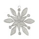 image 1 of Something Different Let It Snow Snowflake Suncatcher - White - One Size
