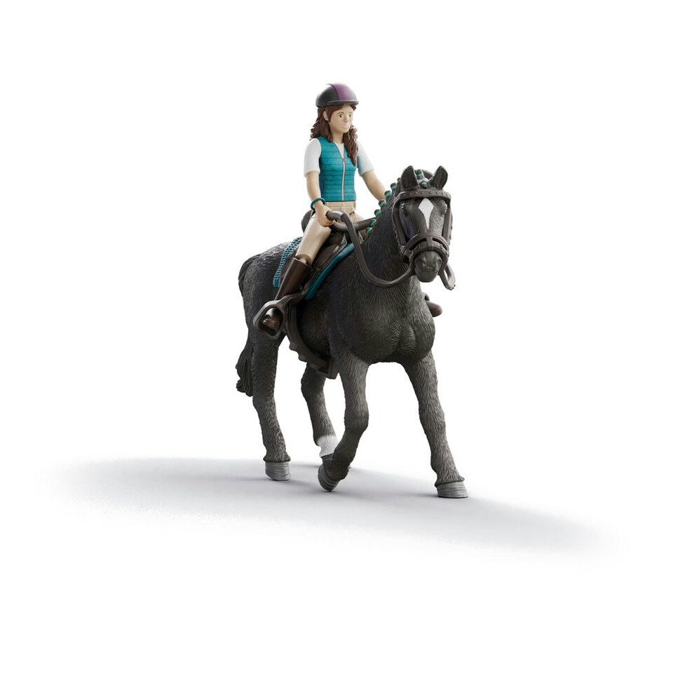 image 1 of SCHLEICH Horse Club Lisa & Storm Toy Figure Set (42712)