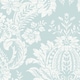 image 4 of Transform Peel & Stick Large Damask Duck Egg Self-Adhesive Wallpaper Blue | Duck Egg