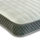image 2 of Memory Foam Hybrid Spring Mattress - 7.25" Deep, Supportive Coil Spring Core | Grey | King