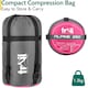 image 5 of Hooded Sleeping Bag - Pink