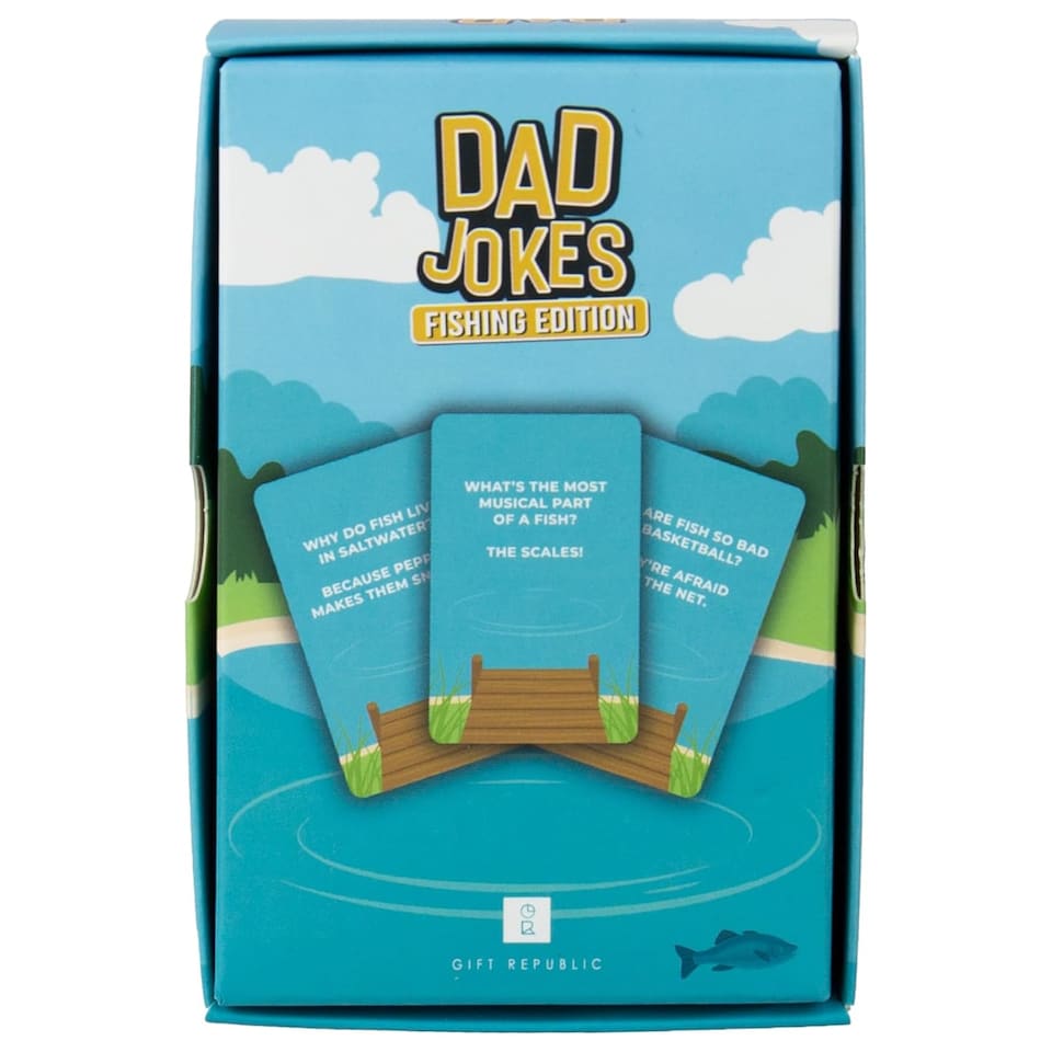image 1 of Gift Republic Dad Jokes: Fishing Edition