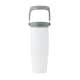 image 1 of Vinga Eos Trek Recycled Stainless Steel 880ml Bottle - White - One Size White