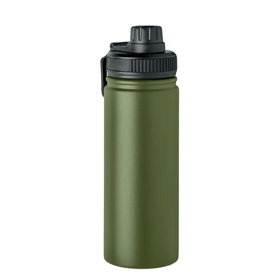 image 1 of MidOcean Mili Double-Walled 500ml Bottle - Dark Green - One Size Green | One Size