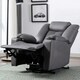 image 7 of Afton Technology Fabric Single Motor Rise Recliner Lift Mobility Chair (Charcoal)