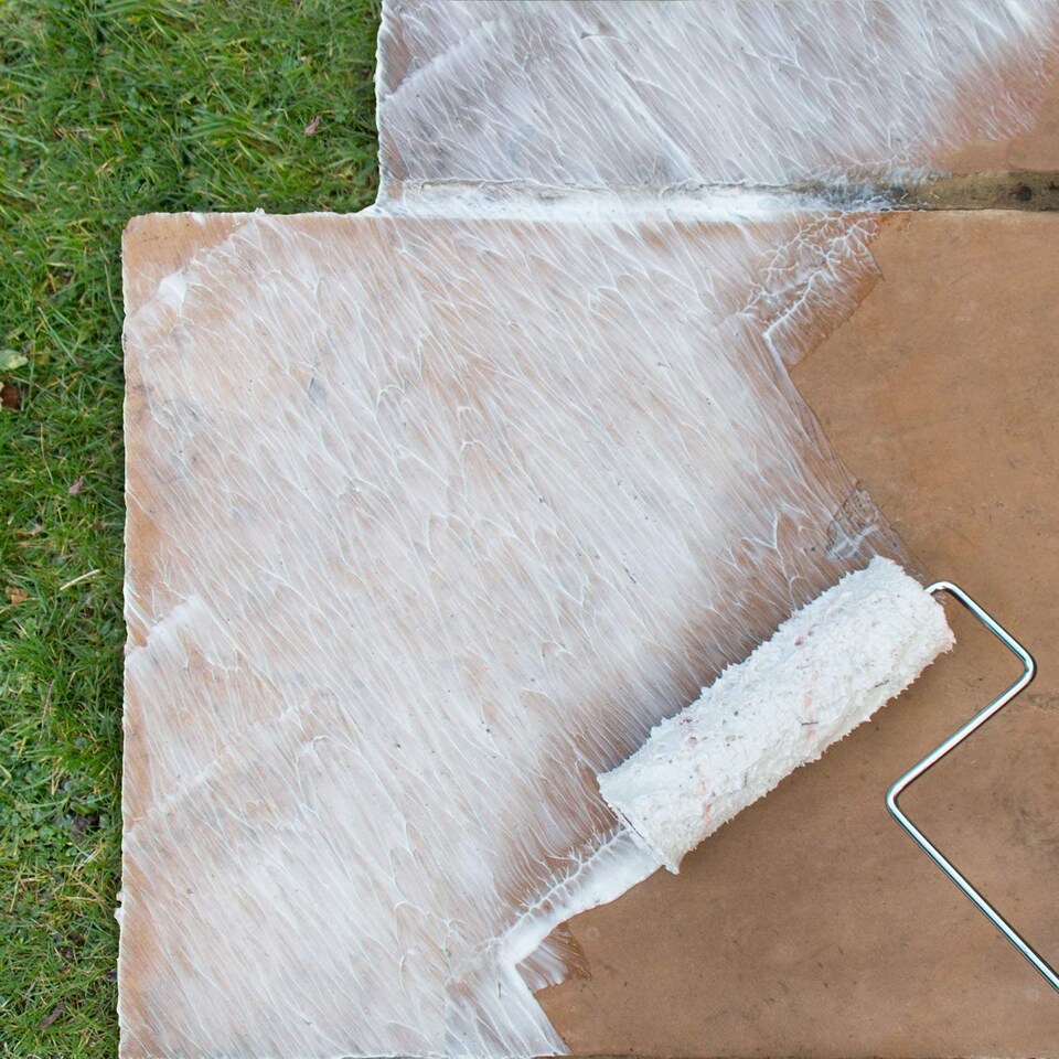 image 1 of Roxil Patio Sealer Cream - 10 Year Weatherproofing Sealant, High-Strength Block Paving and Patio Seal - 5 Litre