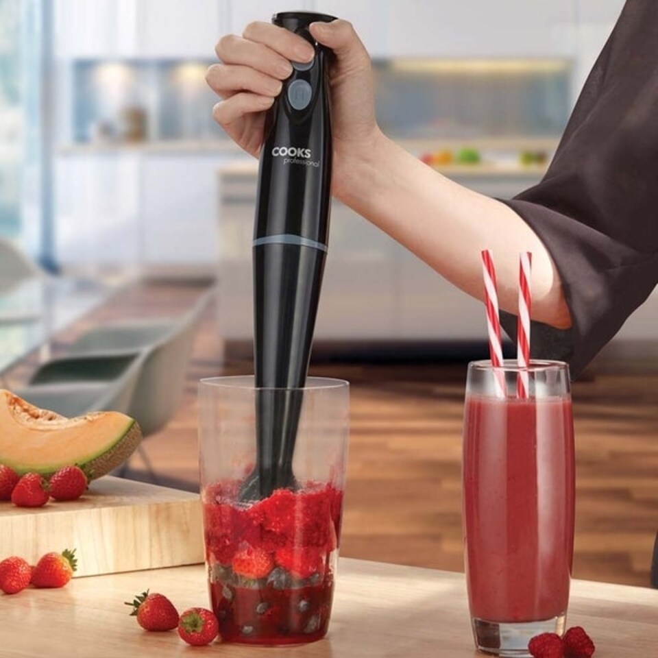image 1 of Cooks Professional 2-in-1 Electric Potato Masher and Hand Blender | 200W | Variable Speed Control