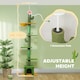 image 4 of PawHut 230-275cm Floor-to-Ceiling Cat Tree for Indoor Cats with Cat House