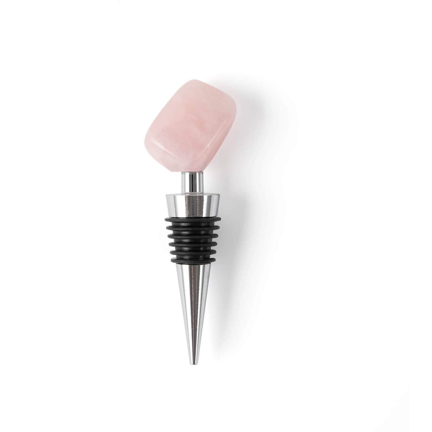 Myga Bottle Stopper - Rose Quartz