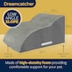 image 3 of Dreamcatcher 2 Step Dog Stairs for Bed 55x40x30cm, High Density Foam Ramp | Grey | Grey | 2 | 1