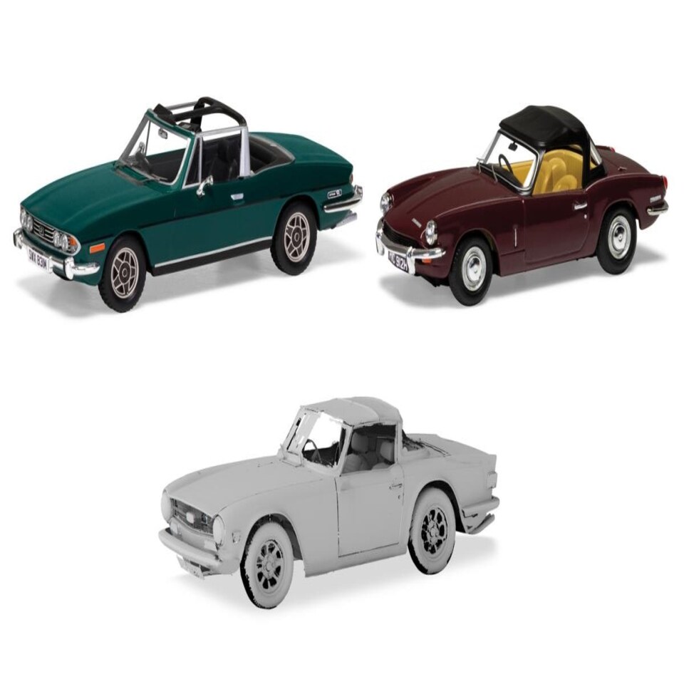 image 1 of Corgi Sporting Triumph Collection Stag Spitfire TR6