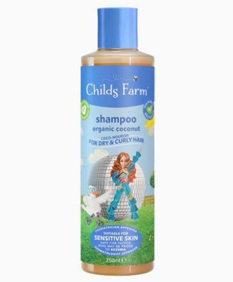 Childs Farm  Organic Coconut Shampoo For Dry And Curly Hair 250ml