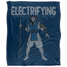 Mortal Kombat Electrifying Raiden Blanket - Multicoloured - One Size