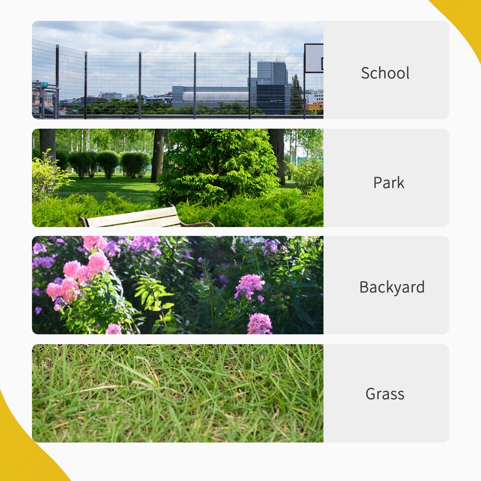 image 1 of HOMCOM Set of 2 Football Goal Net 6 x 3 ft Foldable Outdoor Sport Training Teens Adults Football with Carrying Bag Blue