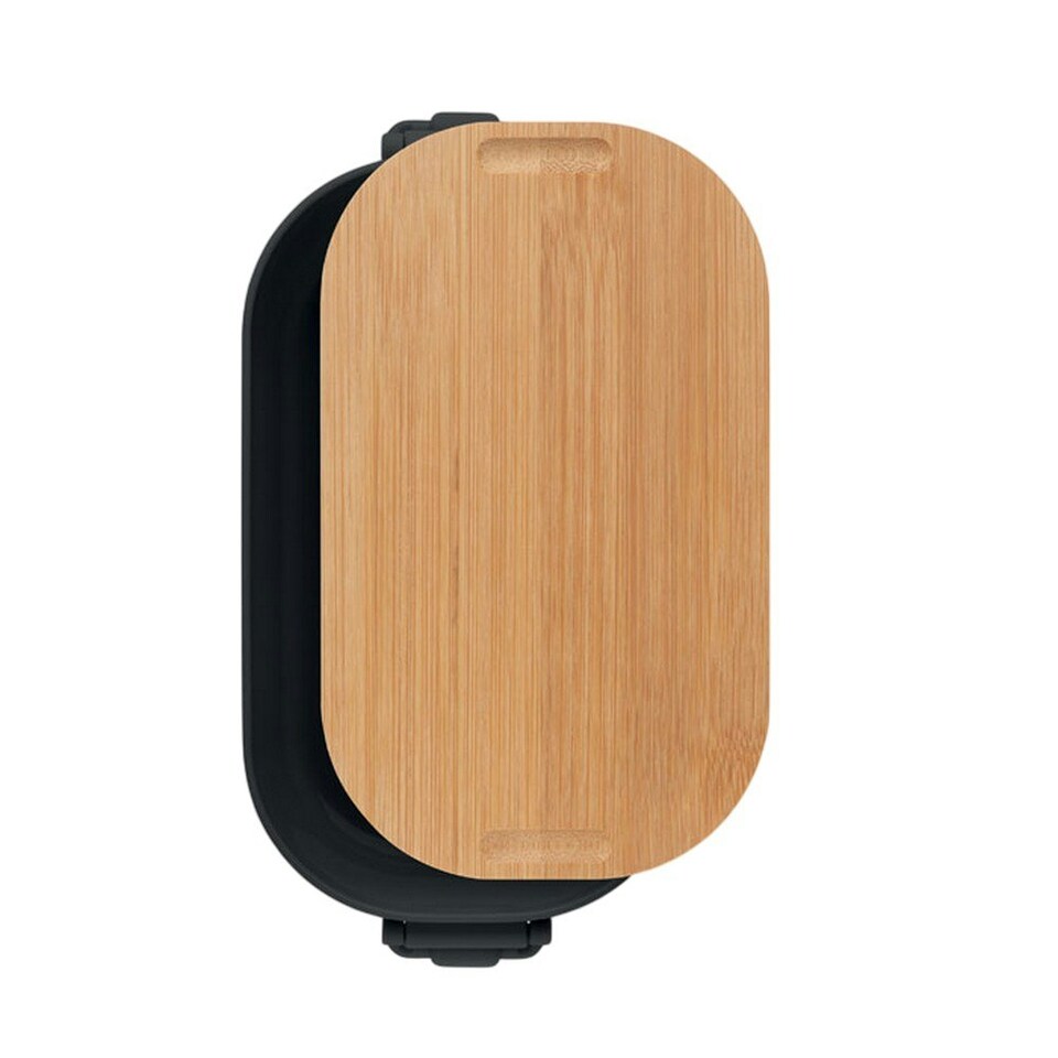 image 1 of MidOcean Lekker PP Plastic 700ml Lunch Box - Black - One Size