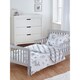 image 1 of Woodland Duvet Cover Set - Grey/White - Toddler Grey | One Size