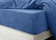 image 1 of Velosso Teddy Fleece Warm and Cosy Fitted Sheet | Blue | Blue | Single