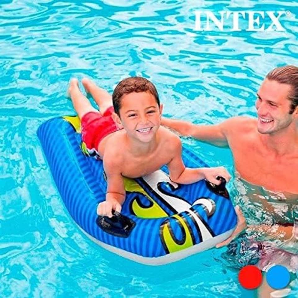 image 1 of Intex Inflatable Swimming Joy Rider Assorted Colours