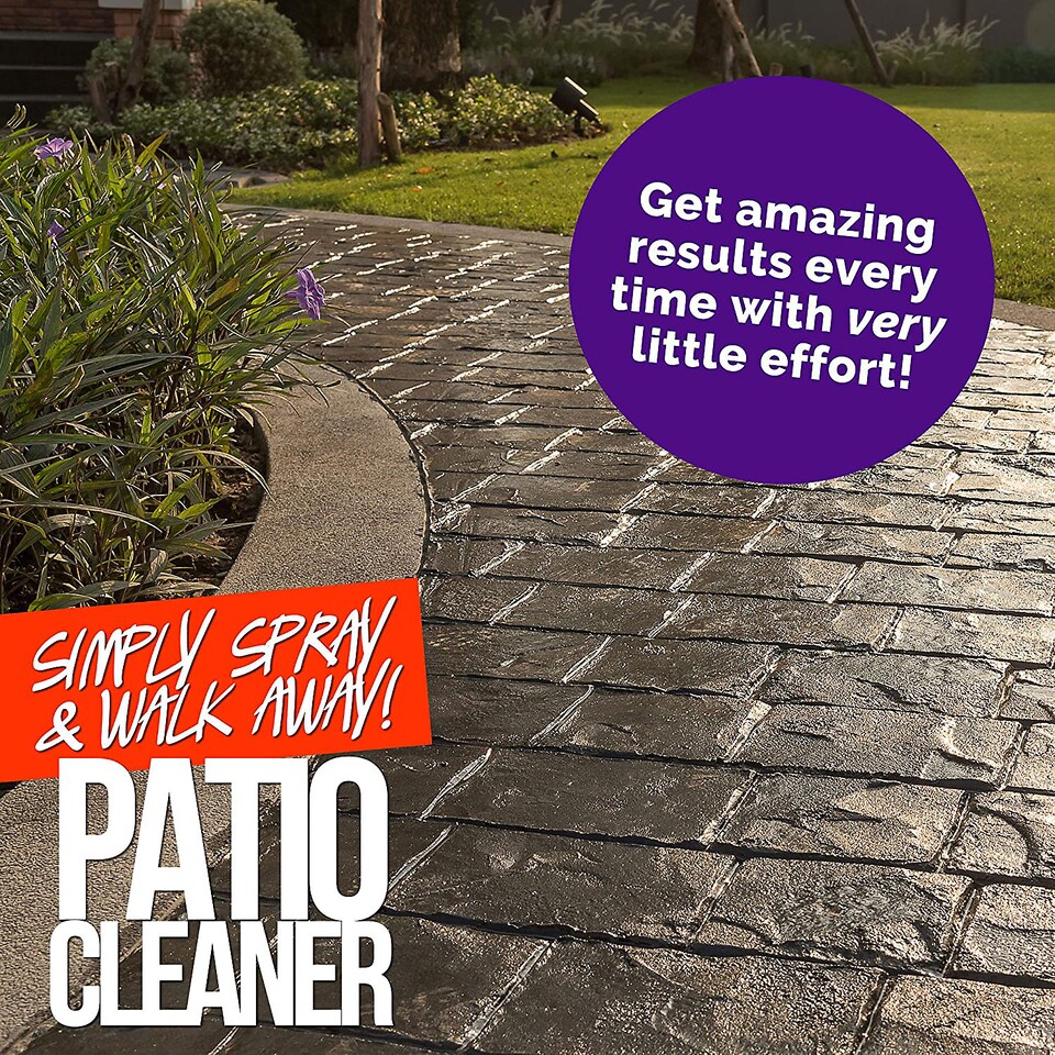 image 1 of Pro-Kleen Patio Cleaner Ready to Use Simply Spray & Walk Away Green Mould and Algae Remover 20L