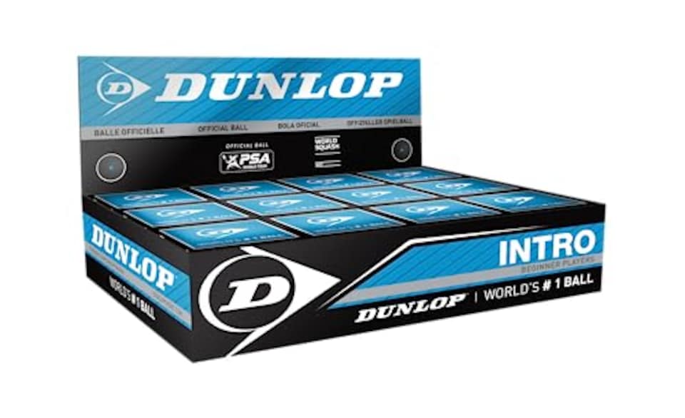 image 1 of Dunlop Intro Squash Balls - 1 Dozen