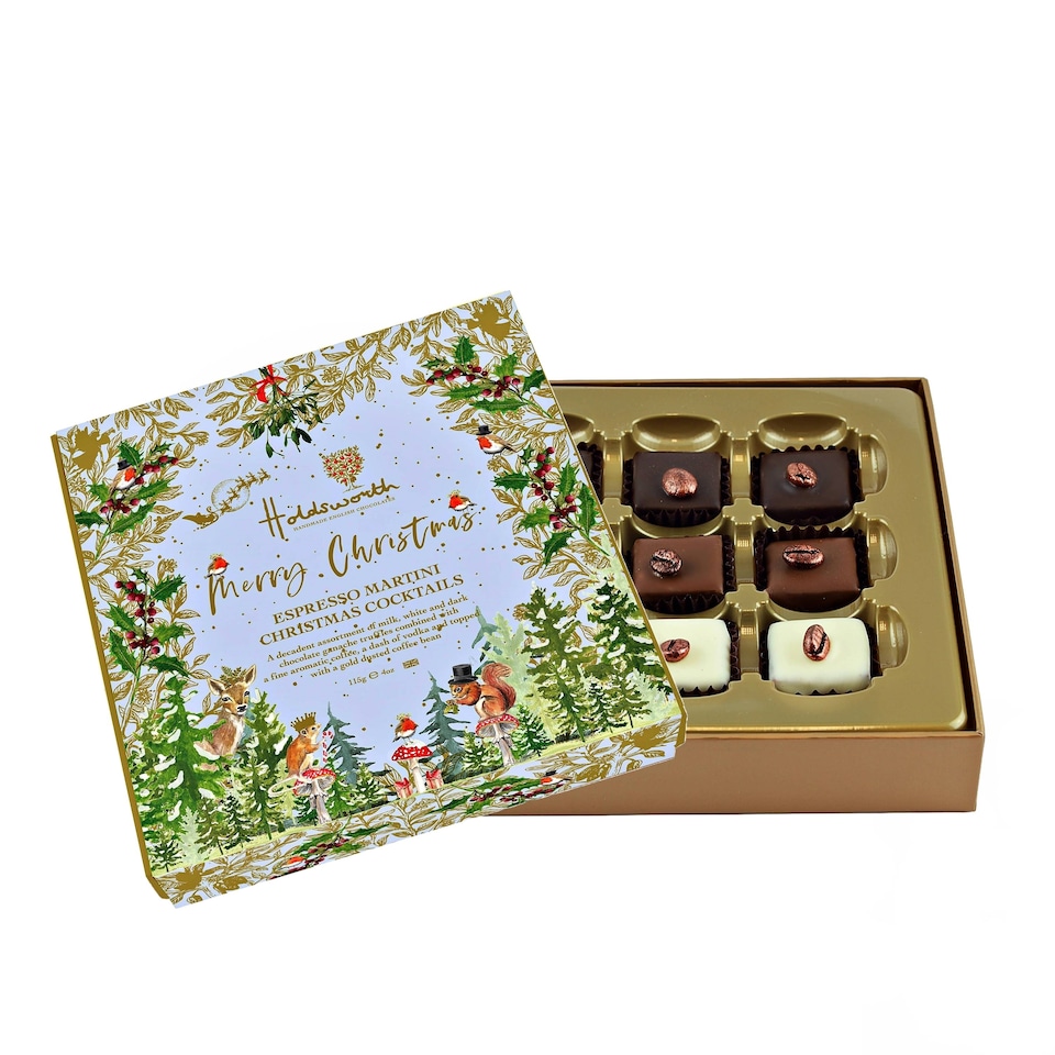 image 1 of Holdsworth Chocolates Espresso Martini Christmas Cocktails 135g