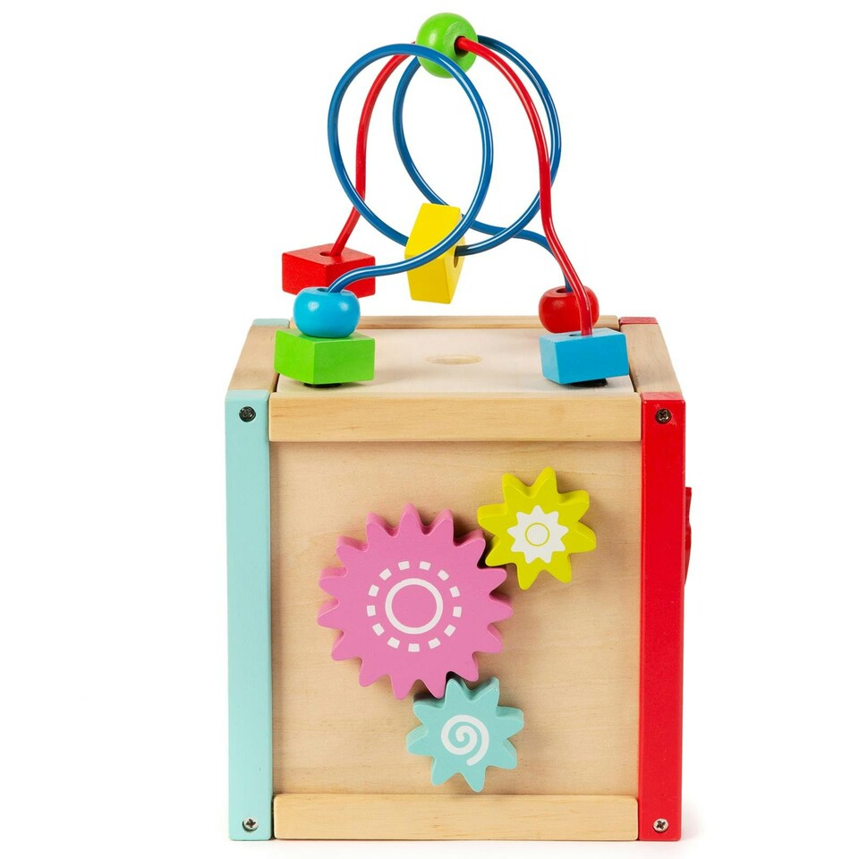 image 1 of boppi Small Wooden Activity Play Box - 6794