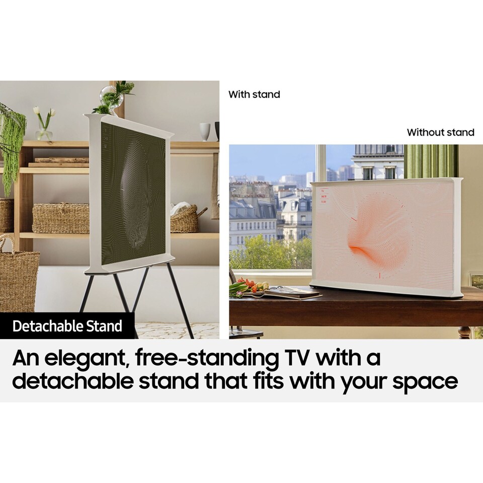 image 1 of Samsung 50 inch The Serif Smart 4K HDR QLED TV - QE50LS01DA