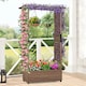 image 7 of COSTWAY Raised Garden Bed Planter Box Coffee Brown